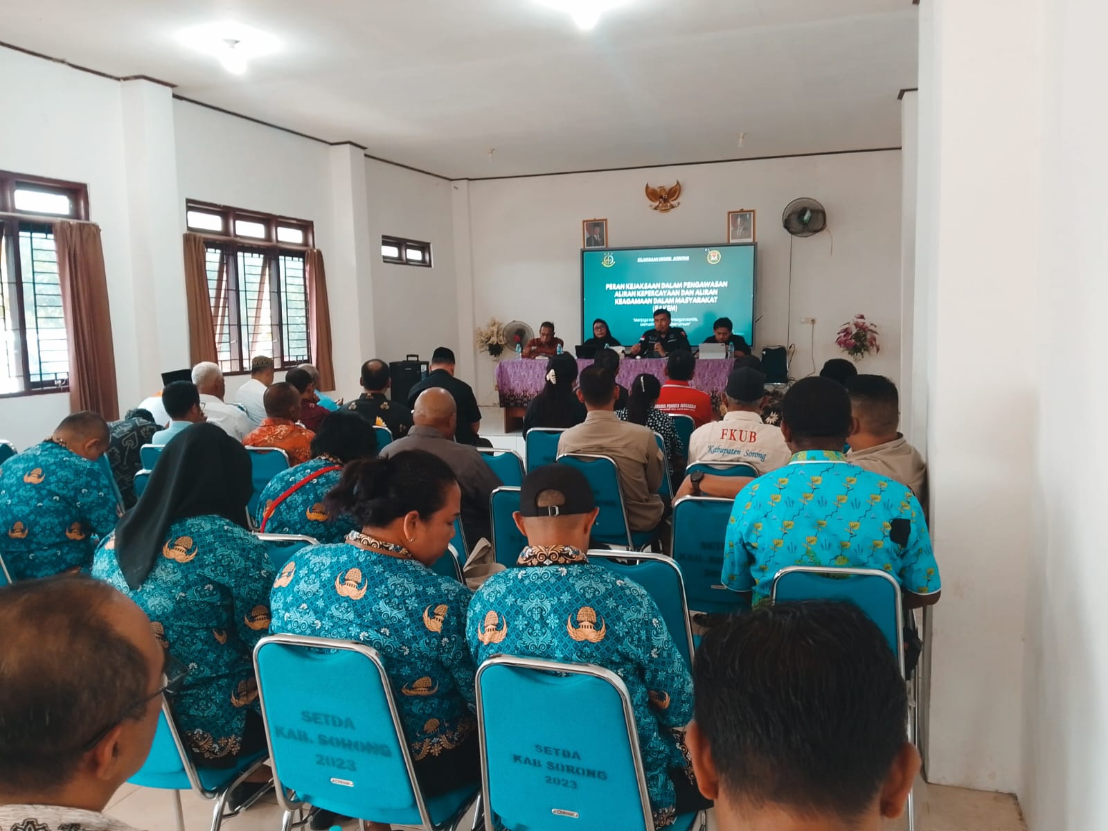 Tim PAKEM Kabupaten Sorong Perkuat Koordinasi Jaga Kerukunan Umat Beragama